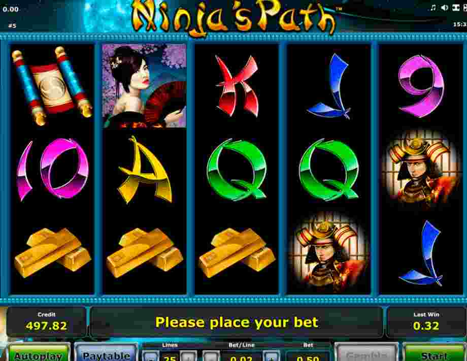 Видеослоты «Ninja’s Path» на портале игрового клуба Максслотс